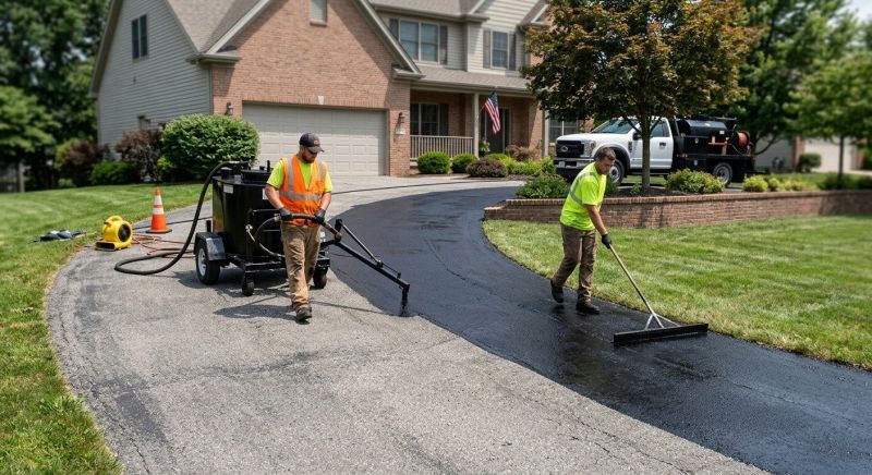Blacktop Driveway Sealing in Sarasota, FL
