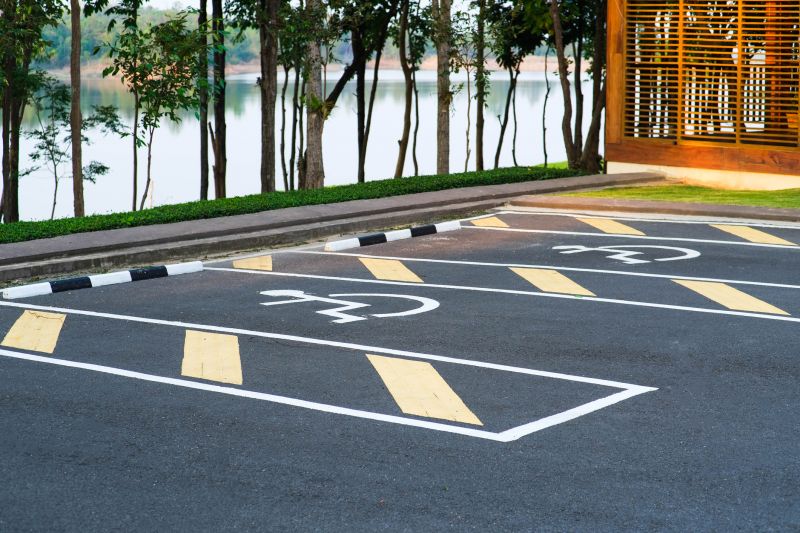 Parking Space Marking in Lawrenceville, GA